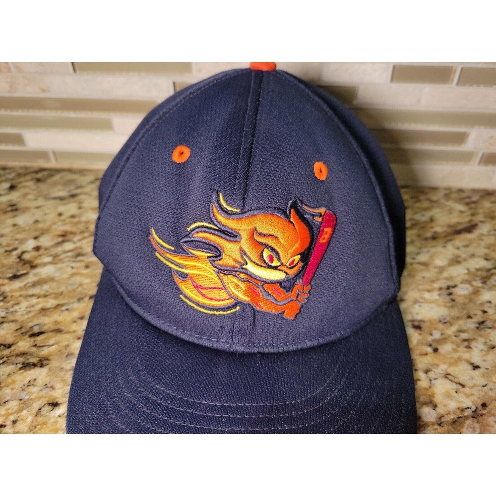 Richardson Dryve Hat Navy Blue Baseball Cap Embroidered Logo Fitted Small-Medium - Picture 14 of 14